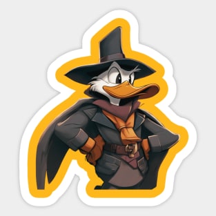 Darkwing Duck Retro Sticker